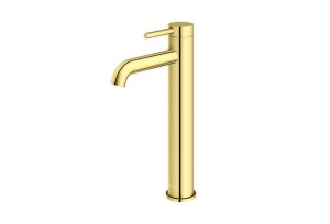 Kohlman AXEL GOLD QB170AGD bateria umywalkowa stojąca jednouchwytowa złota