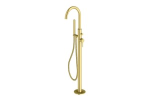 Kohlman AXEL GOLD QF1165AGD bateria wannowa wolnostojąca złota