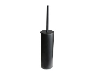 Palazzani Black Mat 9943M938 stojąca szczotka toaletowa czarna