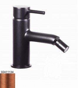 Palazzani DIGIT COLOR Copper 02411173 bateria bidetowa stojąca jednouchwytowa miedziana