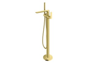 Kohlman EXPERIENCE GOLD BRUSHED QF1165EGDB bateria wannowa wolnostojąca złoto szczotkowane