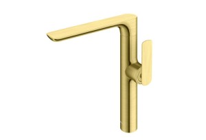 Kohlman EXPERIENCE GOLD BRUSHED QB146EGDB bateria kuchenna stojąca jednouchwytowa złoto szczotkowane