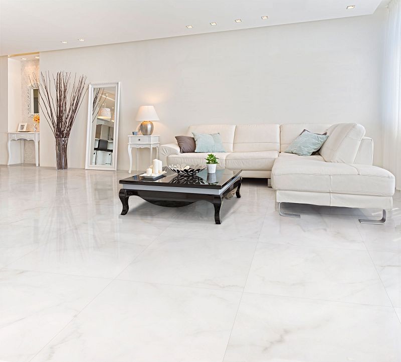 ITT Alexandra White Polished Rect. 120x120 płytka imitująca marmur 134592