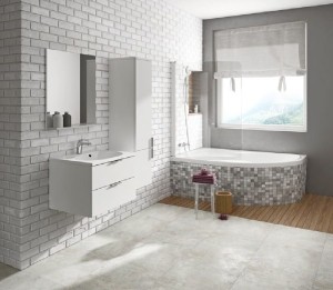 Ravak Rosa II CM21000000 wanna narożna do zabudowy 160x105 lewa biała