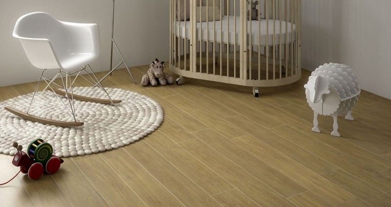 Płytki drewno podłogowe jasno brązowy salon Saloni Vancouver Roble ZM4380 20x120 83559