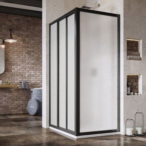 Ravak Supernova APSS-90 940703R211 ścianka prysznicowa 90x198 czarna