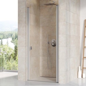 Ravak Chrome CSD2-110 0QVDCU00Z1 drzwi prysznicowe uchylne 110x195 satyna