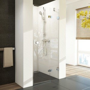 Ravak Brilliant BSD2-90 A-P 0UP7AA00Z1 drzwi prysznicowe uchylne 90x195 chrom