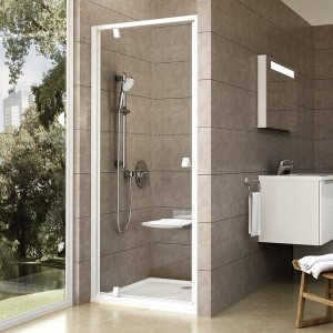Ravak Pivot PDOP1-80 03G40101Z1 drzwi prysznicowe uchylne 80x190 białe