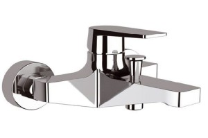 Daniel Rubinetterie Dream DR600H bateria prysznicowa ścienna jednouchwytowa chrom