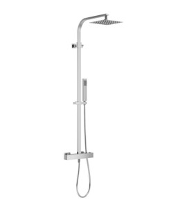 Actima Square Termo ARAC.SY.108CR zestaw prysznicowy termostatyczny typu Rain chrom