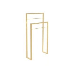 Baltica Design AKSEL GOLD wieszak wolnostojący na ręczniki 50x25x90 złoty
