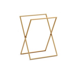 Baltica Design BIRK GOLD wieszak wolnostojący na ręczniki 60x45x74 złoty