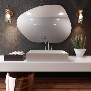 Baltica Design STAIN I lustro 50x36 cm nieregularne bez ramy