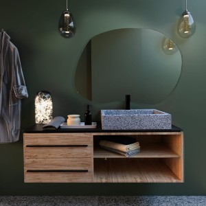 Baltica Design STAIN II lustro 60x43 cm nieregularne bez ramy