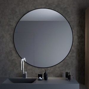 Baltica Design TINY BORDER ROUND lustro 60 cm okrągłe czarne
