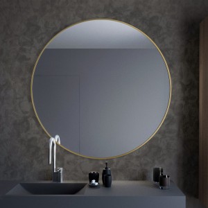 Baltica Design TINY BORDER ROUND lustro 90 cm okrągłe złote