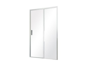 Besco Actis 120x195 DA-120 chromowane drzwi przesuwne do wnękowej kabiny prysznicowej