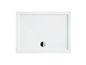 Besco Alpina Slimline 120x90 BAA-129-P biały akrylowy brodzik prysznicowy