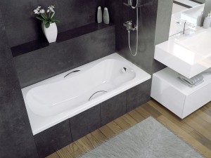 Besco Aria Prosafe 150x70 #WAA-150-PS wanna do zabudowy płytka