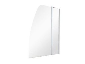 Besco Avis 120x145 PAV-2S chromowany zaokrąglony parawan nawannowy