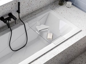 Besco Clear 75x20 PW-CL-75 półka na wannę