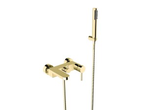 Besco Decco BW-DS-ZL złota bateria wannowa natynkowa