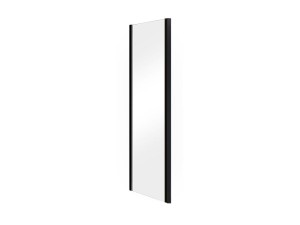 Besco Duo Slide Black 80x195 PDSB-80 czarny panel boczny do przesuwnych drzwi prysznicowych Duo Slide Black