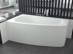 Besco Luna 150x80 prawa #WAL-150-NP wanna narożna do zabudowy