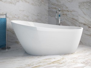 Besco Melody 170x80 #WAS-170-MBI wanna wolnostojąca z białym przelewem