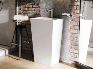 Besco Vera 40x50x85 #UMD-V-WO umywalka wolnostojąca