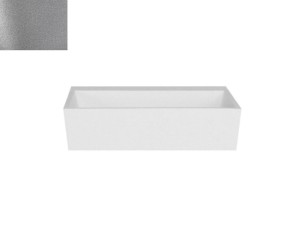 Besco Vera Glam Srebrna 40x50x15 #UMD-V-NBS umywalka nablatowa