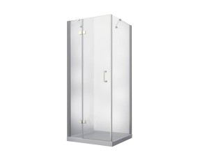 Besco Viva 90x90x195 VKL-90-195-C narożna lewa kwadratowa kabina prysznicowa