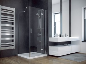 Besco Viva 90x90x195 VKP-90-195-C narożna prawa kwadratowa kabina prysznicowa