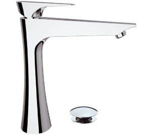 Daniel Rubinetterie Diva DV607CR bateria umywalkowa wysoka stojąca jednouchwytowa chrom