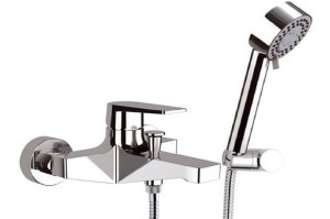 Daniel Rubinetterie Dream DR610CR bateria wannowa ścienna jednouchwytowa chrom