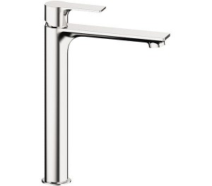 Daniel Rubinetterie Energy ER607BCR chromowana wysoka stojąca bateria umywalkowa