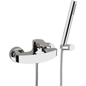 Daniel Rubinetterie Omega OM611ACR bateria prysznicowa ścienna jednouchwytowa chrom