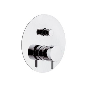 Daniel Rubinetterie Tokyo TX612CR bateria prysznicowa podtynkowa jednouchwytowa chrom