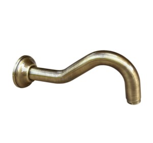 Emmevi Rubinetterie  C01029BR wylewka ścienna 21 cm brąz antyczny