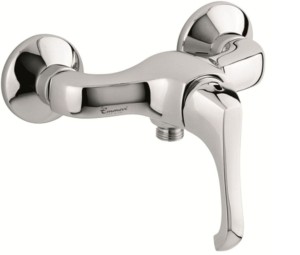 Emmevi Rubinetterie Ares 76002CR bateria wannowa ścienna jednouchwytowa chrom