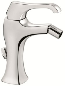 Emmevi Rubinetterie Ares 76004CR bateria bidetowa stojąca jednouchwytowa chrom