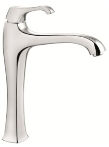 Emmevi Rubinetterie Ares 76006CR bateria umywalkowa wysoka stojąca jednouchwytowa chrom