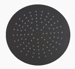 Emmevi Rubinetterie C06657NO deszczownica okrągła ø 30 cm czarna