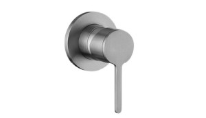 Emmevi Rubinetterie Filo 85009INOX stalowa szczotkowana 1-drożna bateria podtynkowa