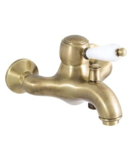 Emmevi Rubinetterie Laguna 40061BR bateria wannowa ścienna jednouchwytowa brąz antyczny