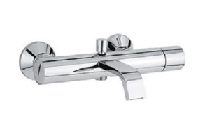 Emmevi Rubinetterie Minu 83001CR bateria wannowa ścienna jednouchwytowa chrom