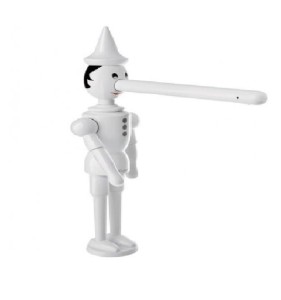 Emmevi Rubinetterie Pinocchio 1887BC bateria kuchenna stojąca jednouchwytowa biała