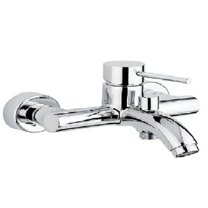 Emmevi Rubinetterie Piper 45001CR bateria wannowa ścienna jednouchwytowa chrom