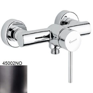 Emmevi Rubinetterie Piper 45002NO bateria prysznicowa ścienna jednouchwytowa czarna